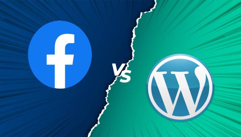 Facebook vs websites for your business marketing.